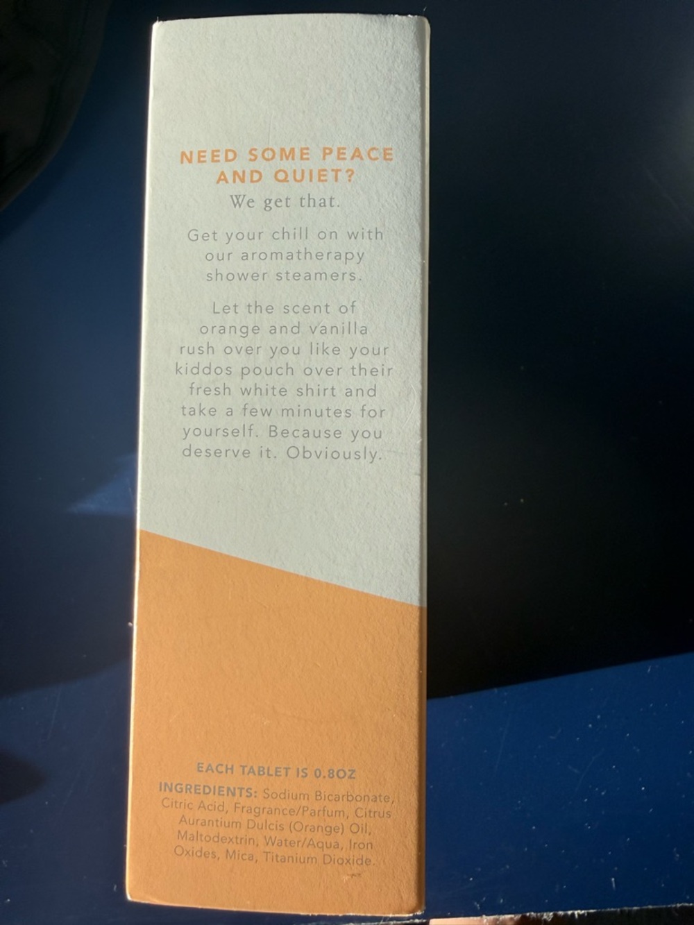 DONE Parenting Today Orange Vanilla Shower Steamers - Chez Gagné - Picture 4 of 5